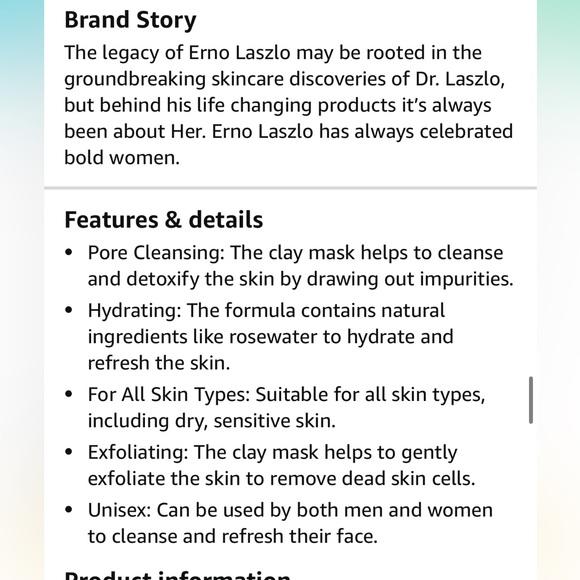 Erno Laszlo Pore Cleansing Clay Mask - Picture 14 of 15